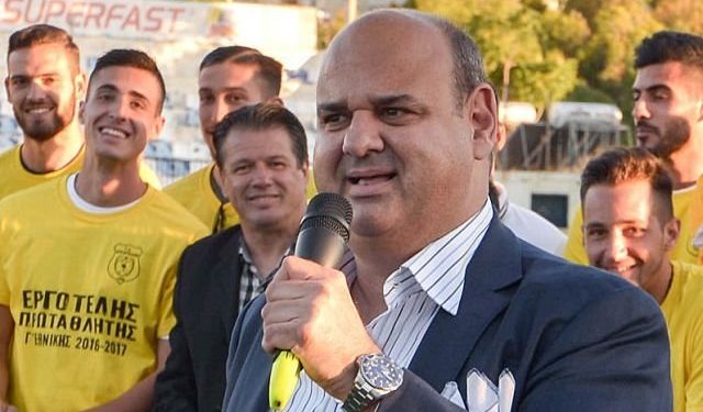 Εργοτέλης: Ευχαρίστησε τον Γιώργο Βρέντζο για τη στήριξή του
