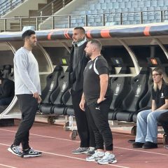 Με κολάρο στην τελευταία προπόνηση ο Χριστογεώργος